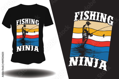 Fishing t-shirt design , Fishing Shirt Vector Art, Icons, and Graphics