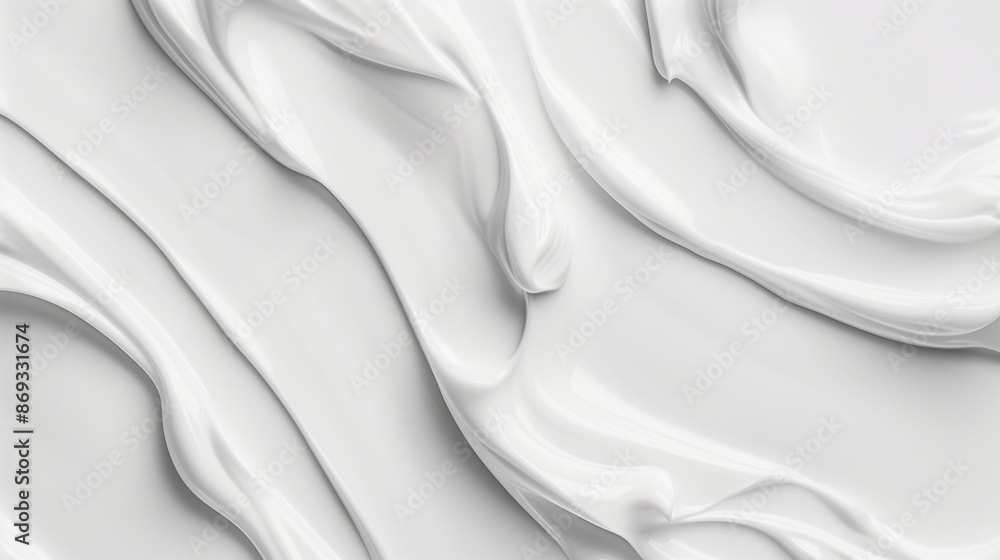 Fototapeta premium white smooth cream background 