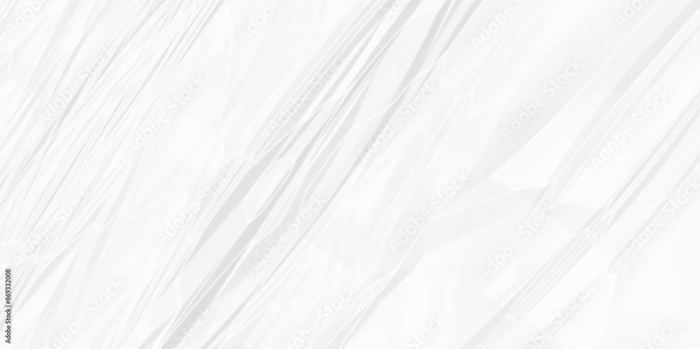Obraz premium White wrinkly backdrop paper background. panorama grunge wrinkly paper texture. White crumpled and top view textures can be used for background of text or any contents.