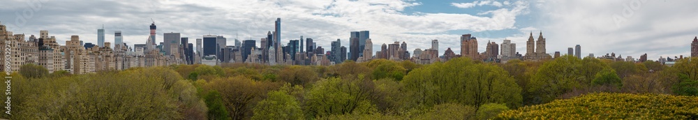 Central Park and Manhattan Skyline New York City Central Park and Manhattan Skyline New York City