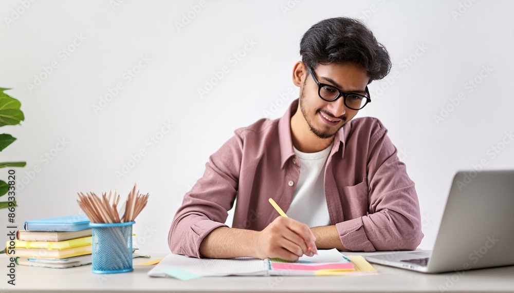 Inspired student sketching ideas for a creative project. Inspired student sketching ideas for a creative project.
