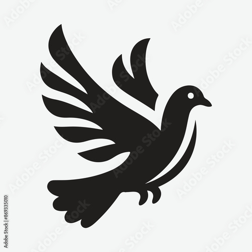 Majestic Pigeon Silhouette: Capturing the Elegance in Shadows