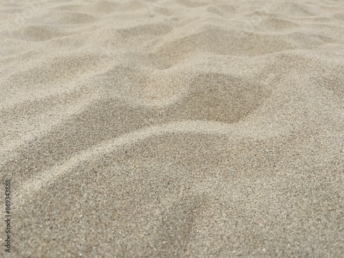 sandy beach, grain of sand