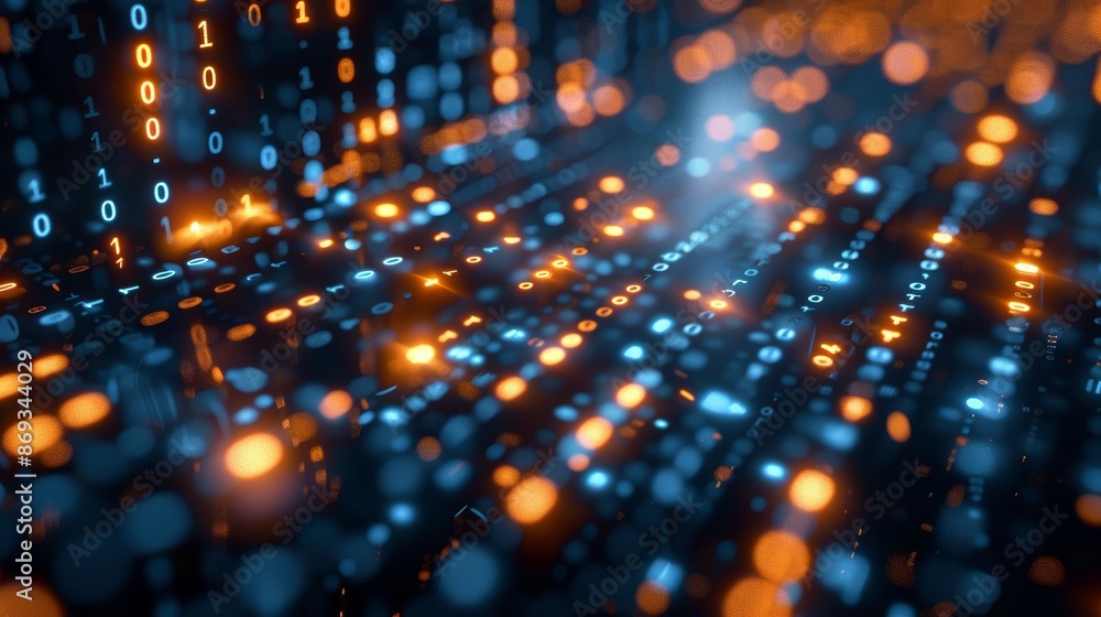 The Beauty of Binary Code in Abstract Tech Patterns The Beauty of Binary Code in Abstract Tech Patterns