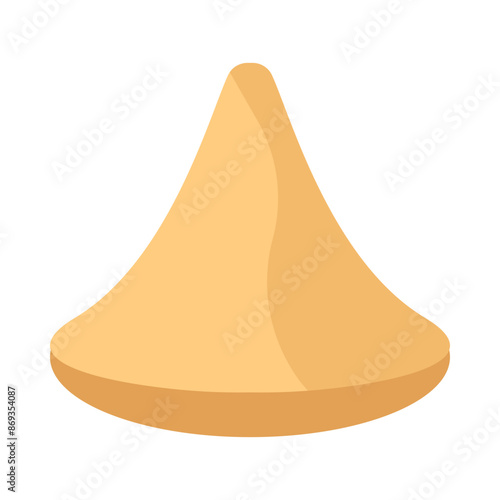 Samosa flat icon