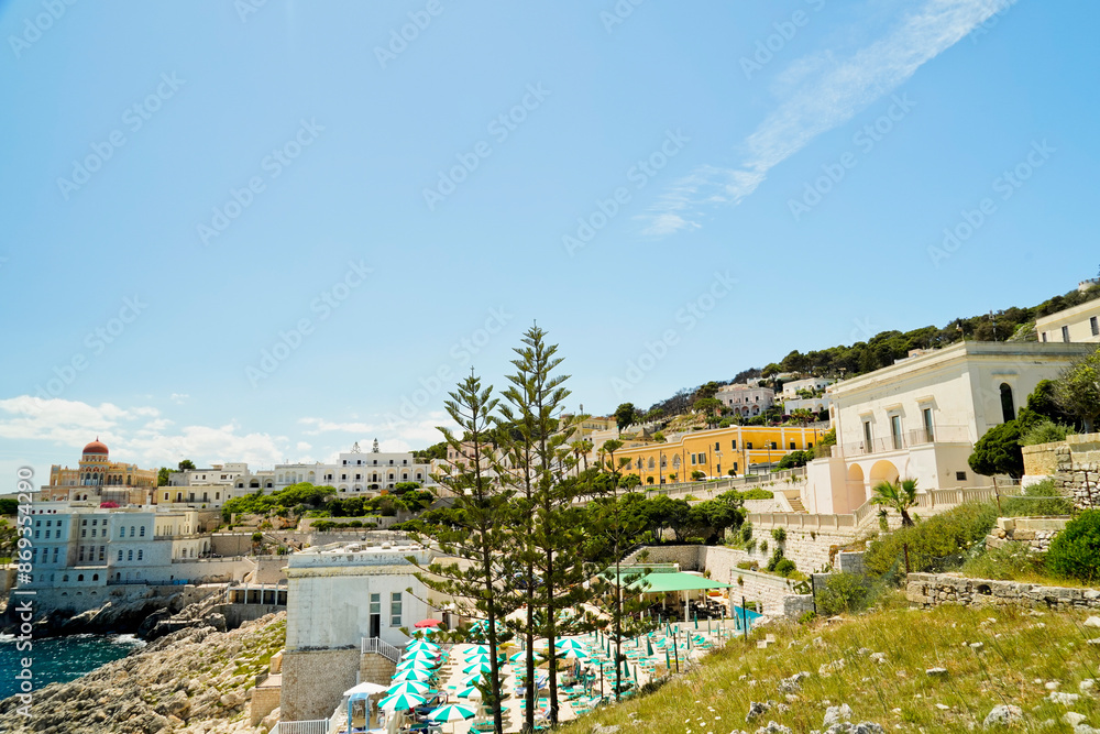 Fototapeta premium Santa Cesarea Terme, Otranto,Puglia,Italia