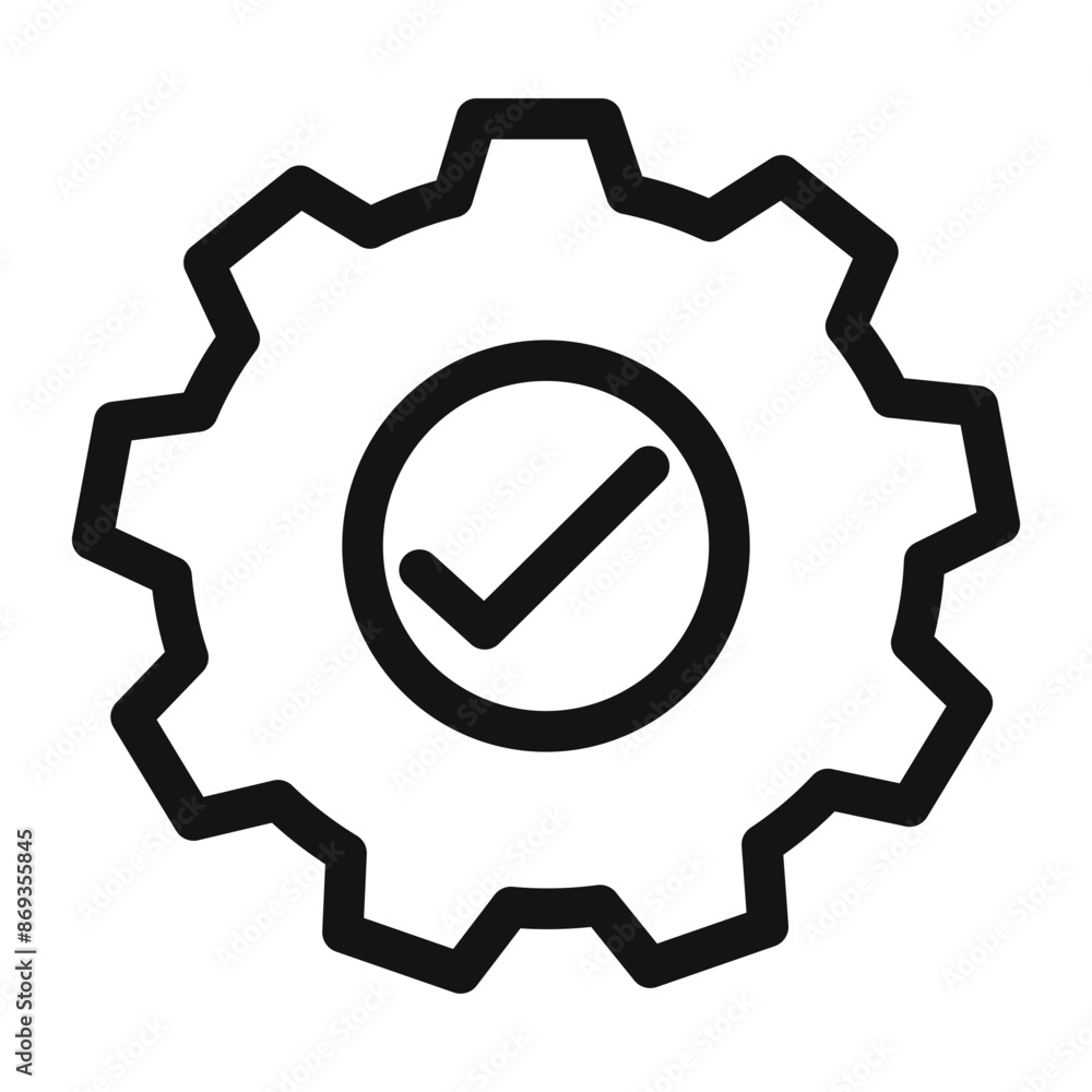 Easy Installation icon mark in filled style Easy Installation icon mark in filled style