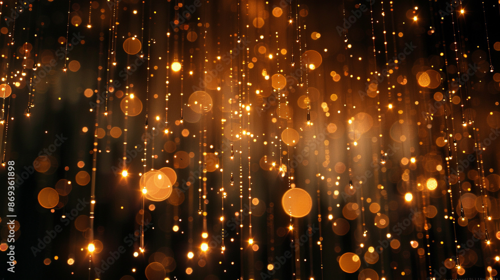 A cascade of glowing droplets falls through the air, each bead captured in stunning HD clarity. A cascade of glowing droplets falls through the air, each bead captured in stunning HD clarity.