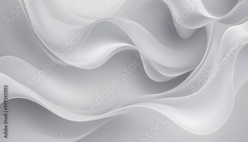 Abstract white and light gray wave modern soft luxury texture with smooth and clean vector subtle background illustration. white wave curve lines banner background design. White wave modern abstract b