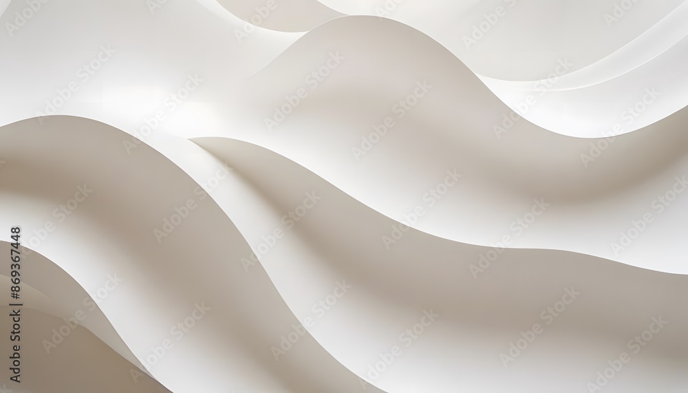 Abstract white paper wave background and abstract gradient and white wave curve lines banner background design. White wave modern abstract background design. space style Abstract white paper wave background and abstract gradient and white wave curve lines banner background design. White wave modern abstract background design. space style