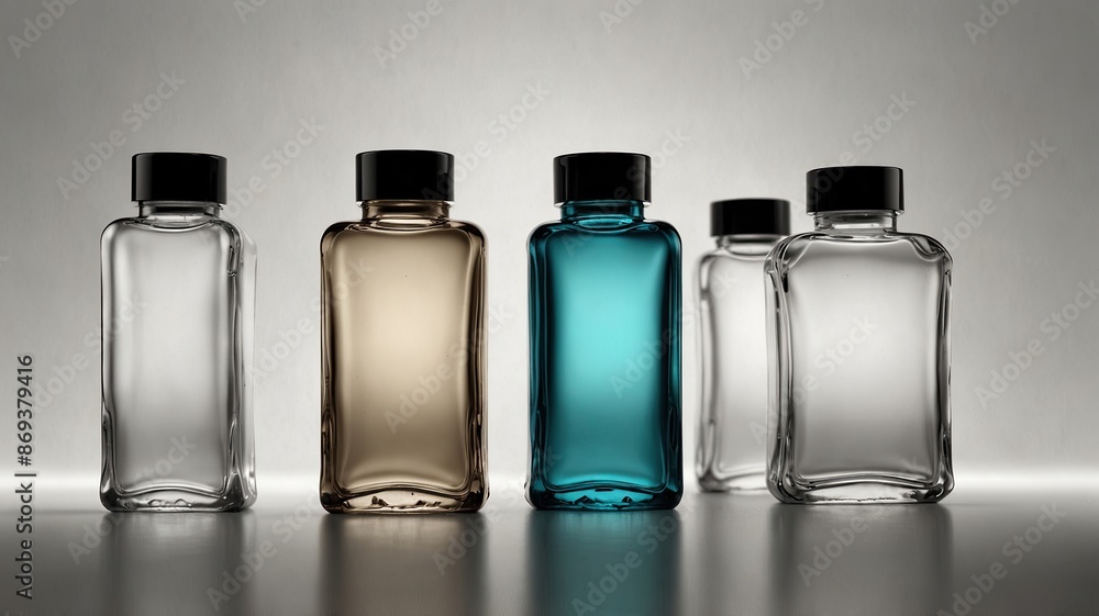 empty beauty bottle for_mock up material precise generate ai empty beauty bottle for_mock up material precise generate ai