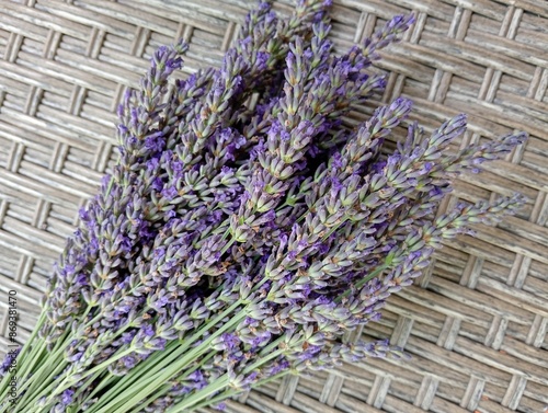 lavender bouquet close up