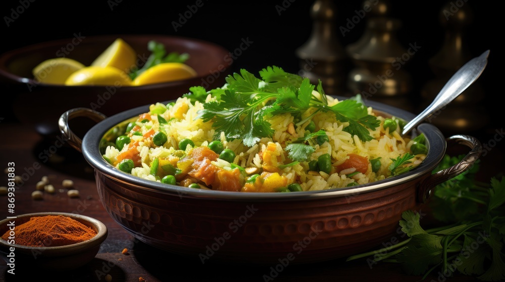 a pan of food with a pot of food on it a pan of food with a pot of food on it