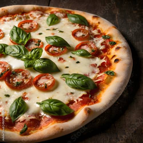 Fresh Tasty Juicy Italian Pizza