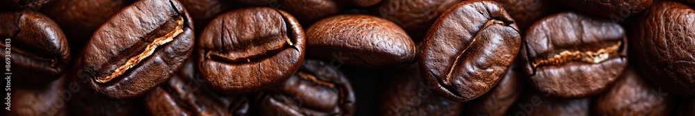 Close-up dark roast coffee beans texture. Close-up dark roast coffee beans texture.