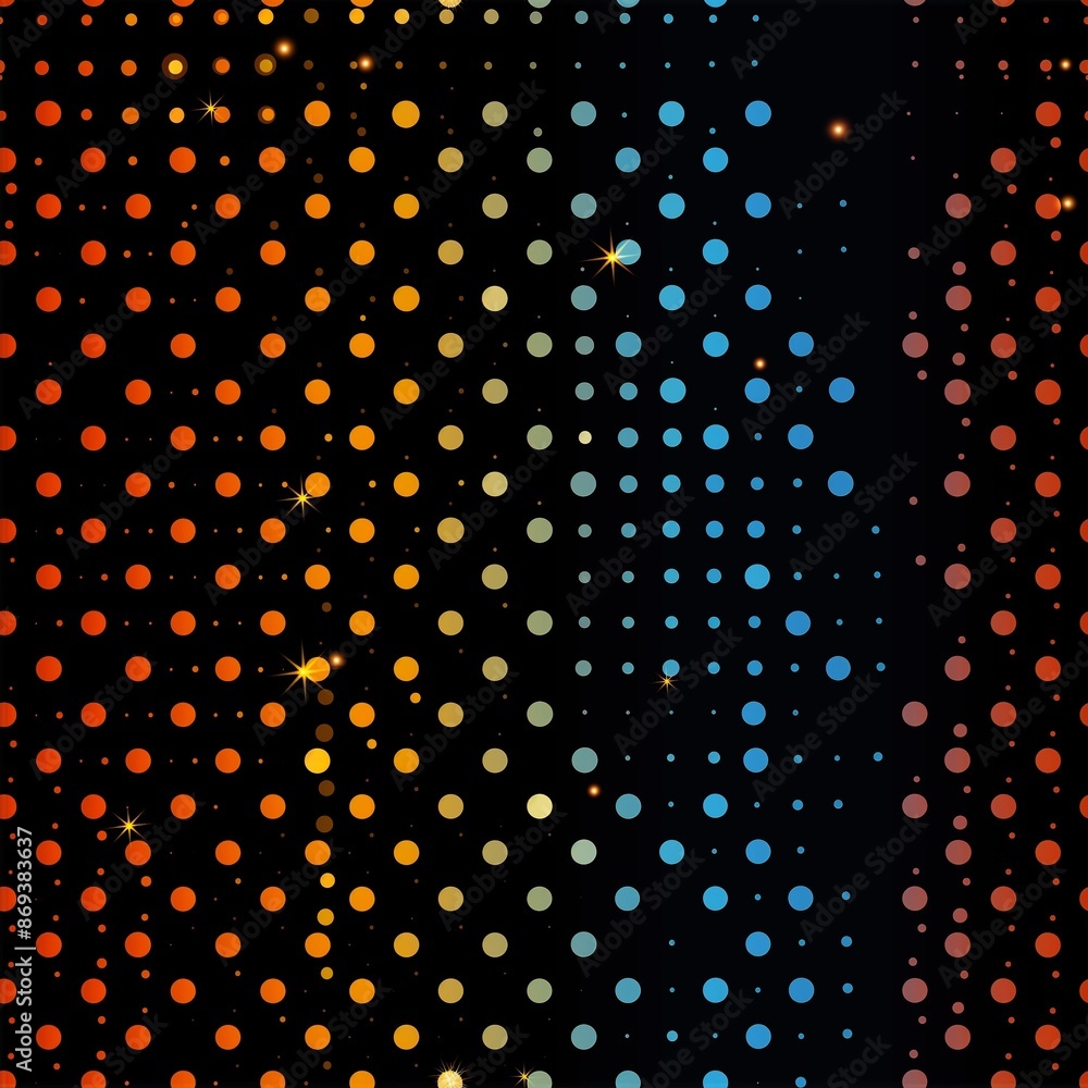 Gradient pattern with vibrant colors on a black background, creating a striking and modern design. Ideal for futuristic and tech-themed projects. Gradient pattern with vibrant colors on a black background, creating a striking and modern design. Ideal for futuristic and tech-themed projects.