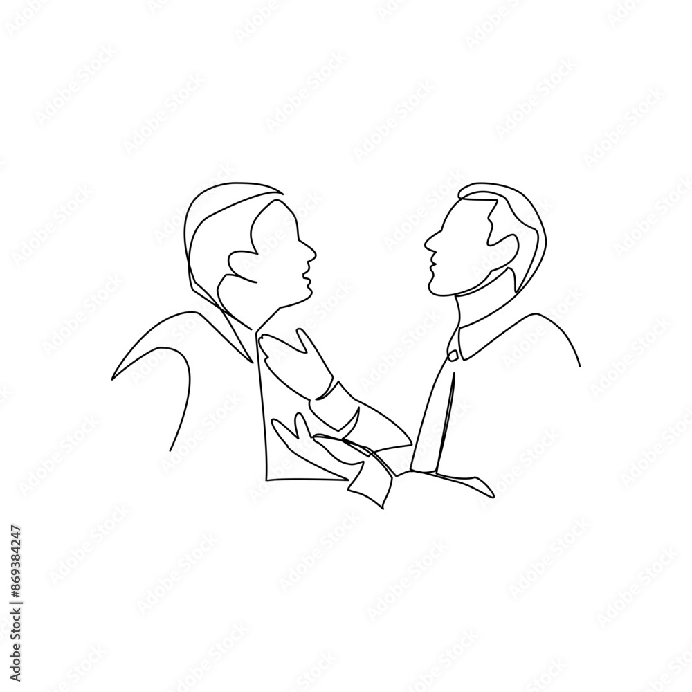 Coworkers vector illustration Coworkers vector illustration