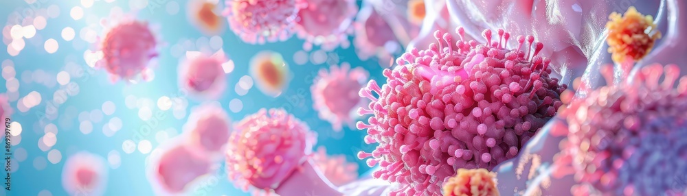 Illustration of bladder cells engaged in urinary storage, high detail, medical accuracy, bladder anatomy Illustration of bladder cells engaged in urinary storage, high detail, medical accuracy, bladder anatomy