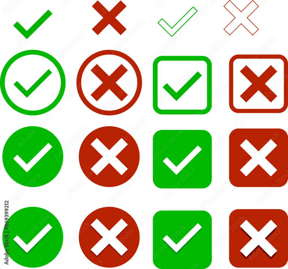 check mark buttons check mark buttons