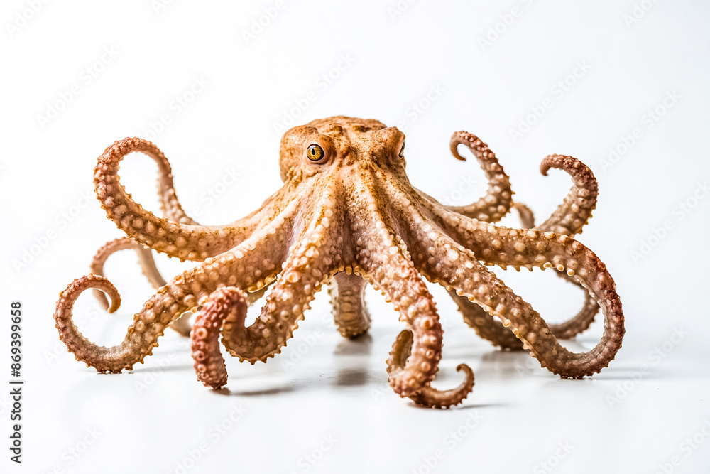 Octopus isolated on white background Octopus isolated on white background