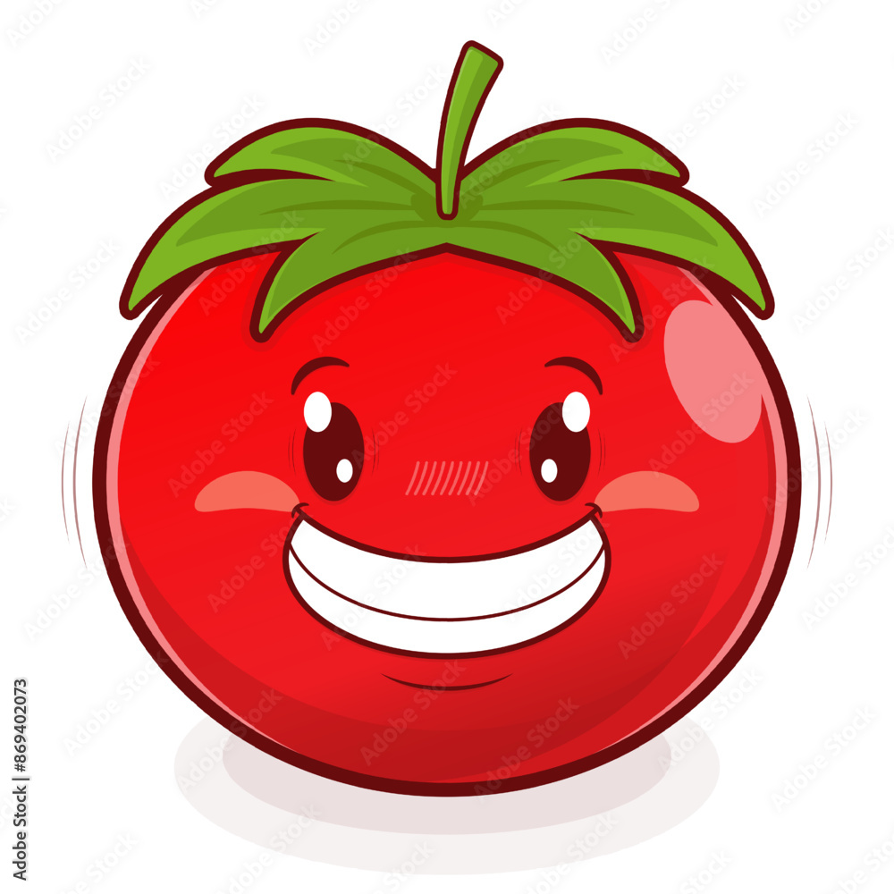 tomato smile face cartoon cute tomato smile face cartoon cute