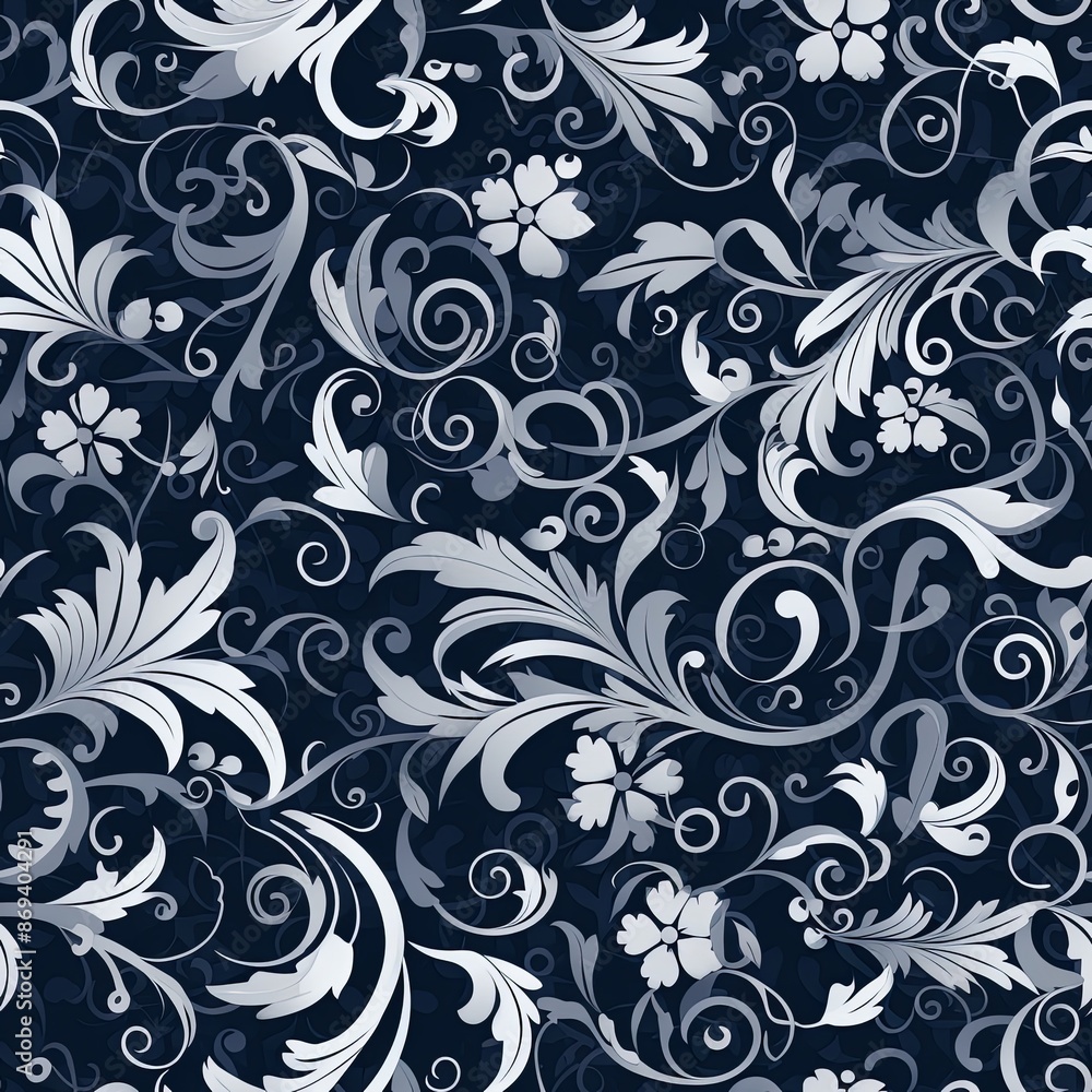 abstract seamless floral pattern abstract seamless floral pattern