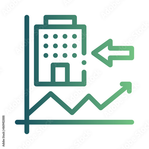 treasury gradient icon