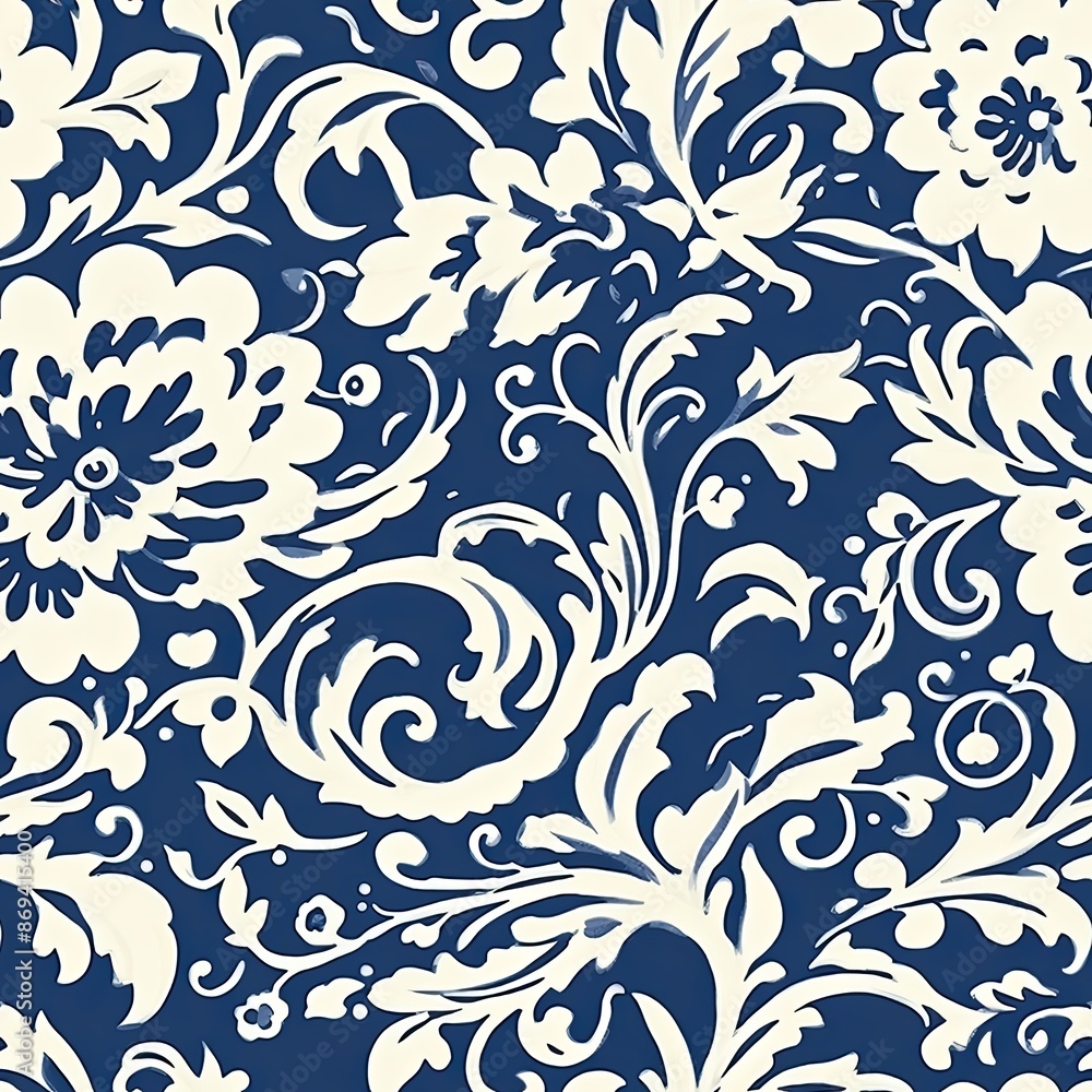 abstract seamless floral pattern abstract seamless floral pattern