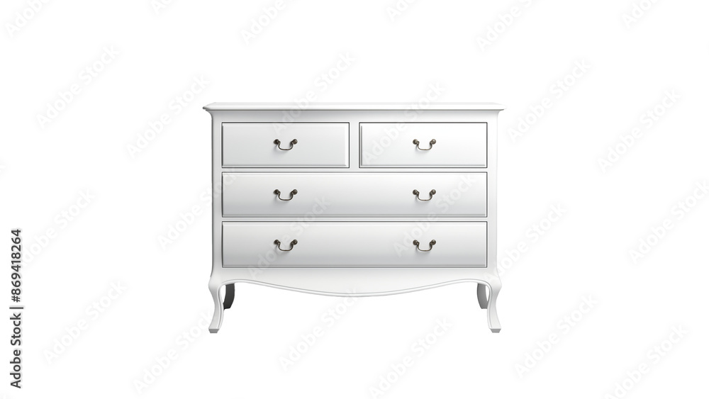White dresser cutout White dresser cutout