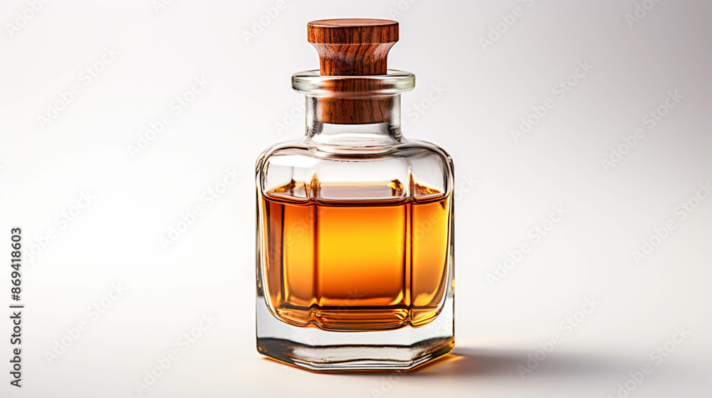 essence oil Bottle on white essence oil Bottle on white