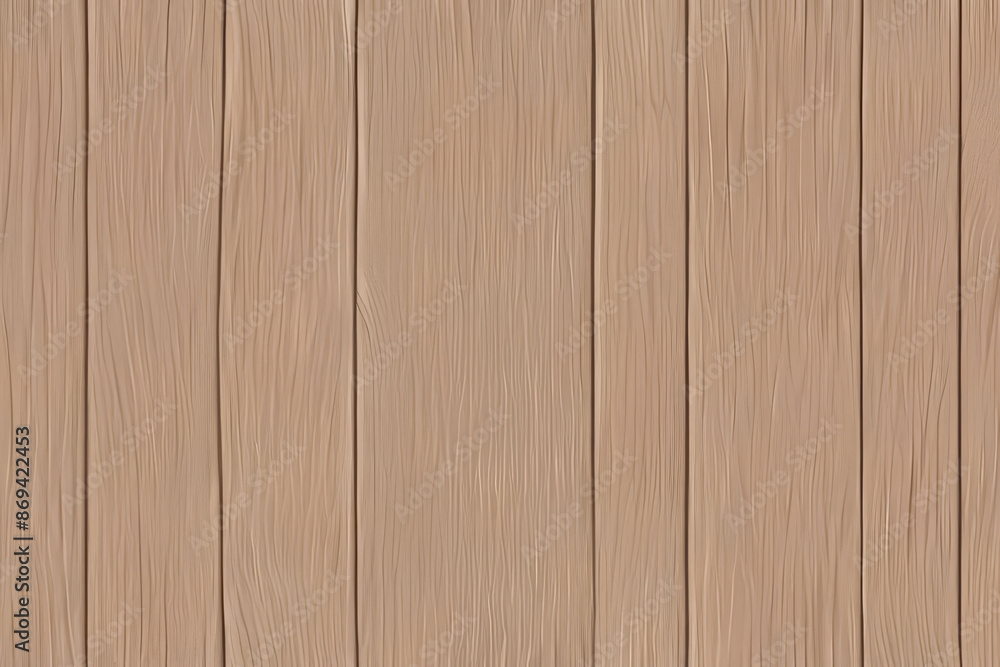 Naklejka premium Light brown textured backdrop, 16:9 aspect ratio, subtle variations in hue and elevation create a tiled pattern, resembling a seamless wood grain, high resolution, ultra realistic