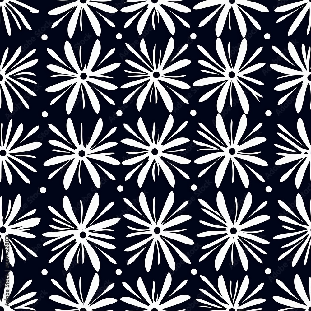 abstract, seamless floral pattern abstract, seamless floral pattern