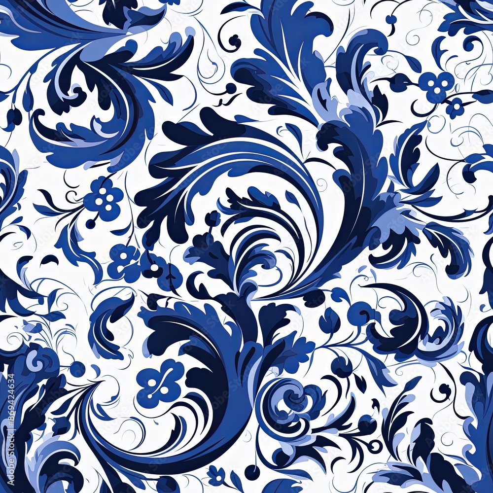 abstract, seamless floral pattern abstract, seamless floral pattern