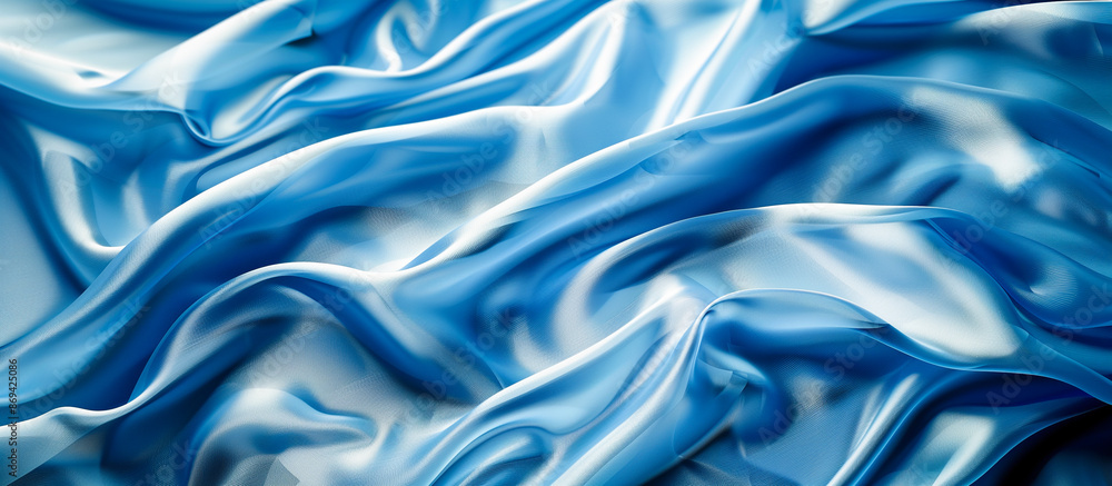 blue wave fabric textile texture background blue wave fabric textile texture background
