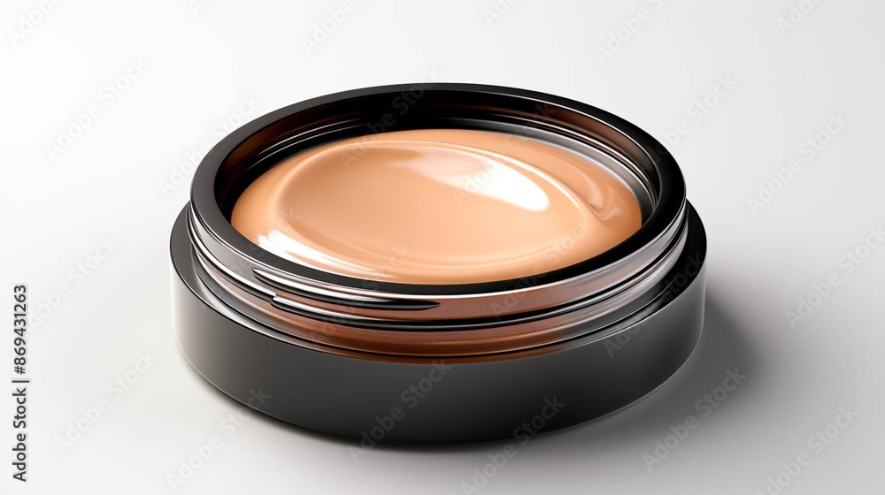 Eye Primer makeup product isolated on white Eye Primer makeup product isolated on white