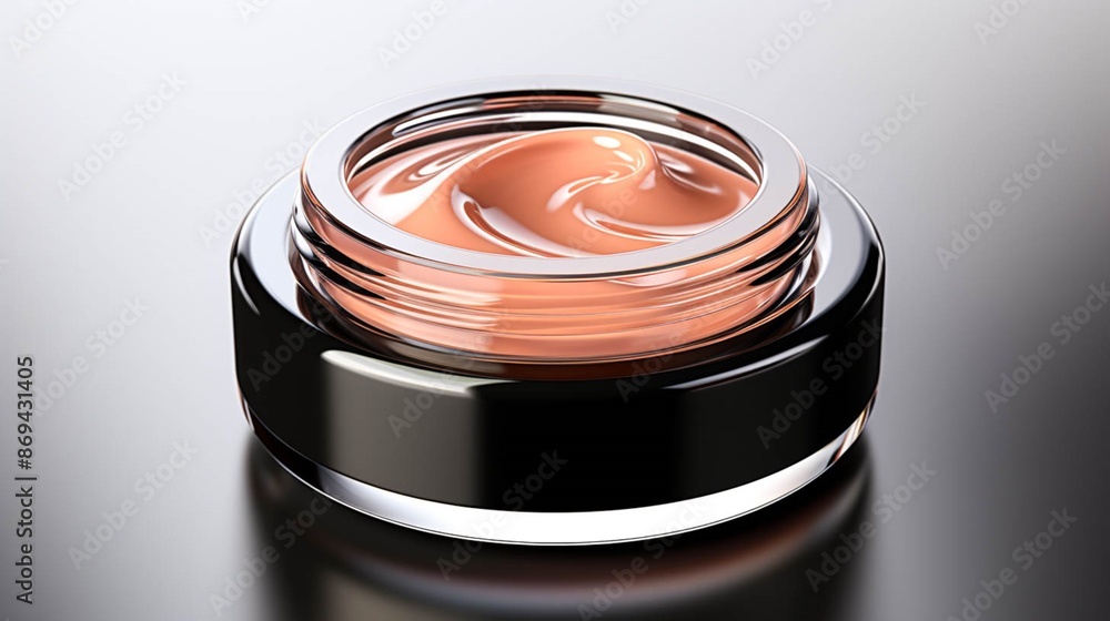 Eye Primer makeup product isolated on white Eye Primer makeup product isolated on white