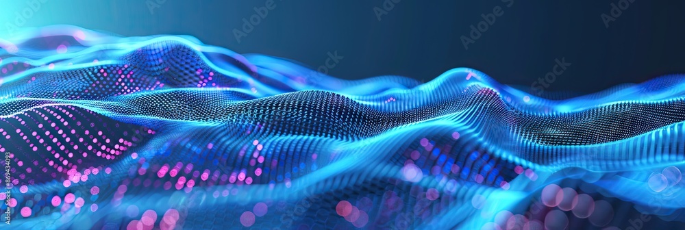 Data technology abstract futuristic illustration. Low poly shape with connecting dots and lines on dark background Data technology abstract futuristic illustration. Low poly shape with connecting dots and lines on dark background