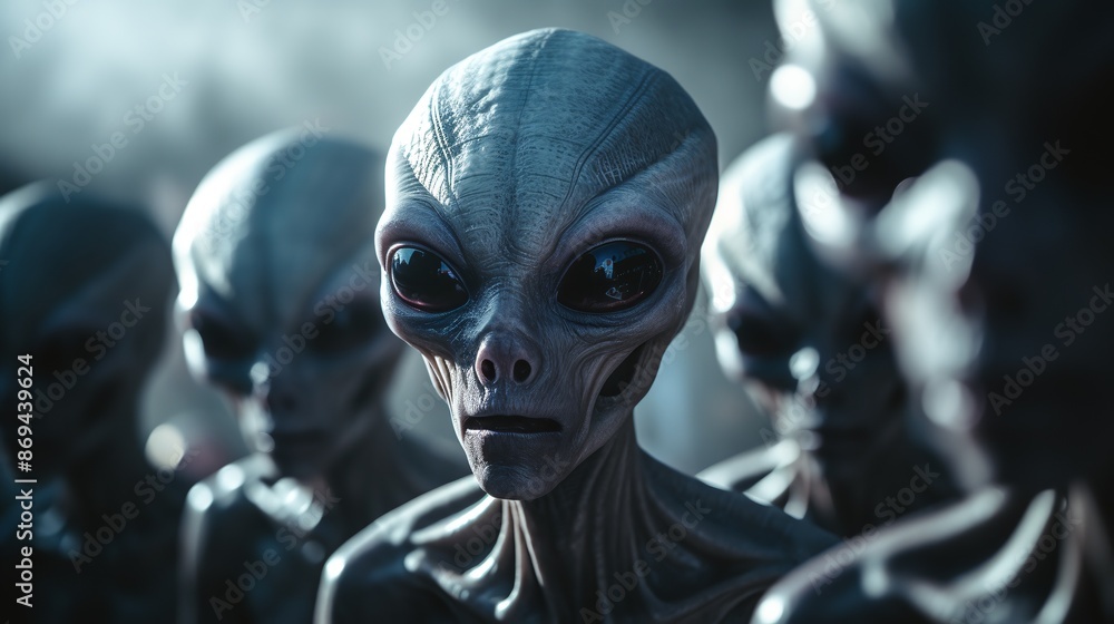 Alien soldiers on a spaceship Alien soldiers on a spaceship
