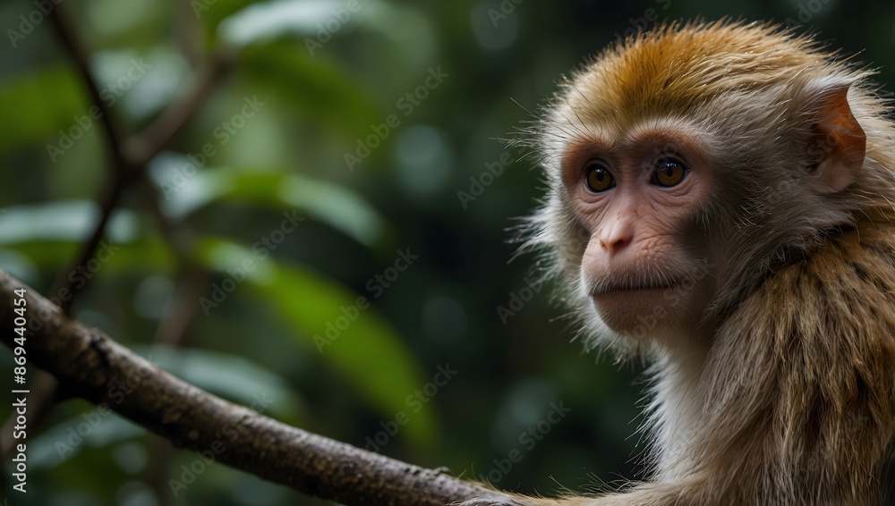 A day in the life of a monkey living in the rainforest ai_generated A day in the life of a monkey living in the rainforest ai_generated