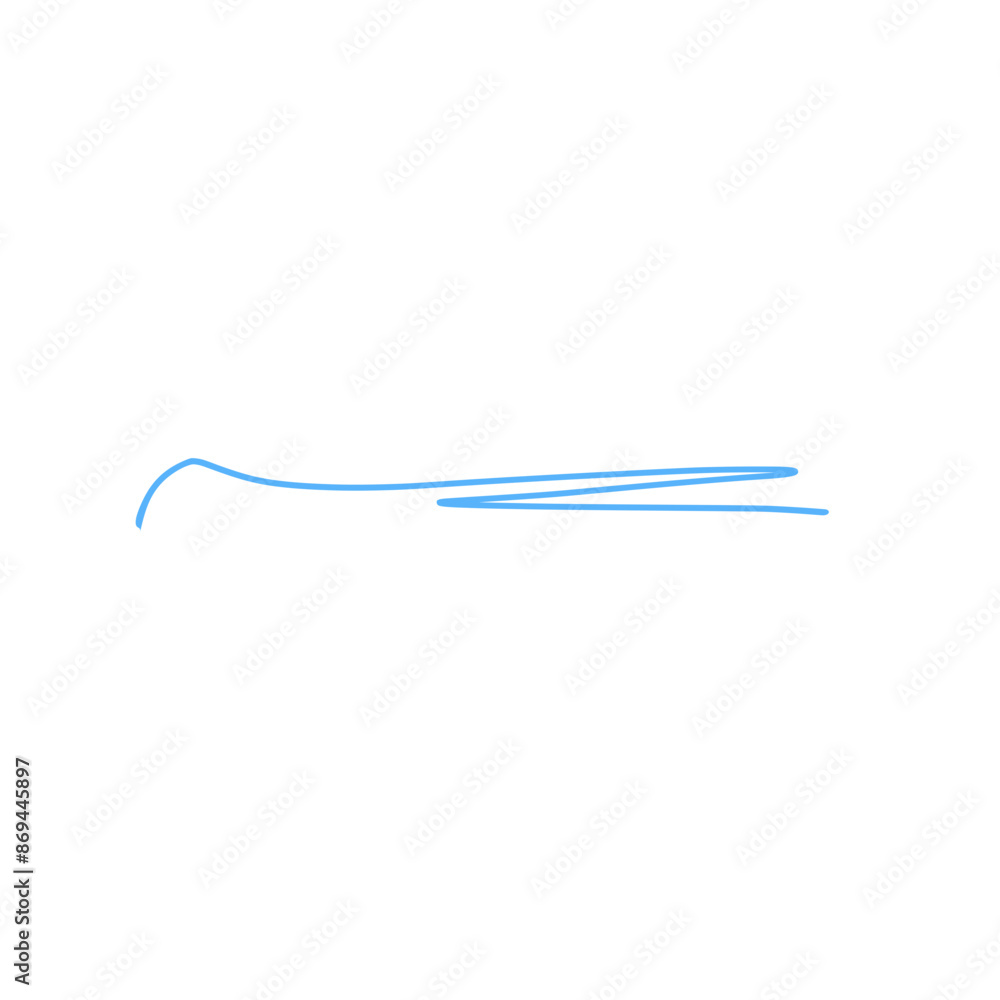 Light blue pencil stroke Light blue pencil stroke
