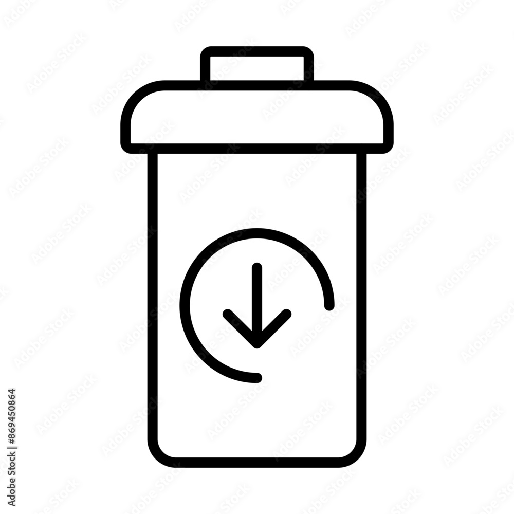 Trash Bin icon Design Trash Bin icon Design
