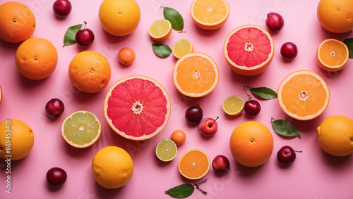  a variety of fruit, including 