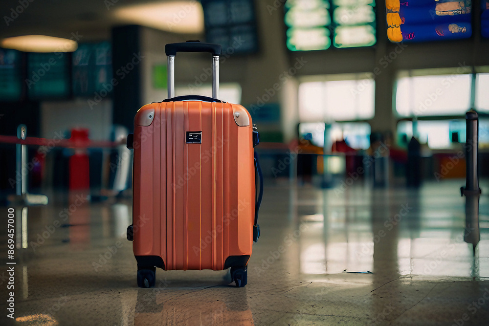 luggage at the airport luggage at the airport
