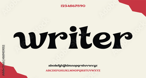 Vector luxury wedding alphabet letters font typography elegant classic serif fonts decorative vintag
