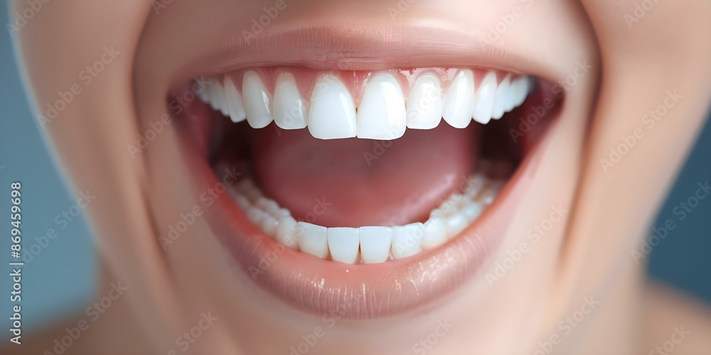 Extreme Close-Up of Someone's Teeth and Mouth. Concept Dental Health, Close-Up Shots, Oral Hygiene, Dentist Appointment Extreme Close-Up of Someone's Teeth and Mouth. Concept Dental Health, Close-Up Shots, Oral Hygiene, Dentist Appointment