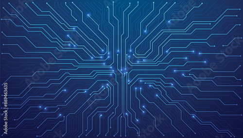 Circuit board. Technology background. Central Computer Processors CPU concept. Motherboard digital chip..