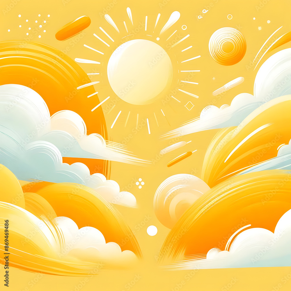 sunny yellow paint brushstroke background bright cheerful sunny yellow paint brushstroke background bright cheerful