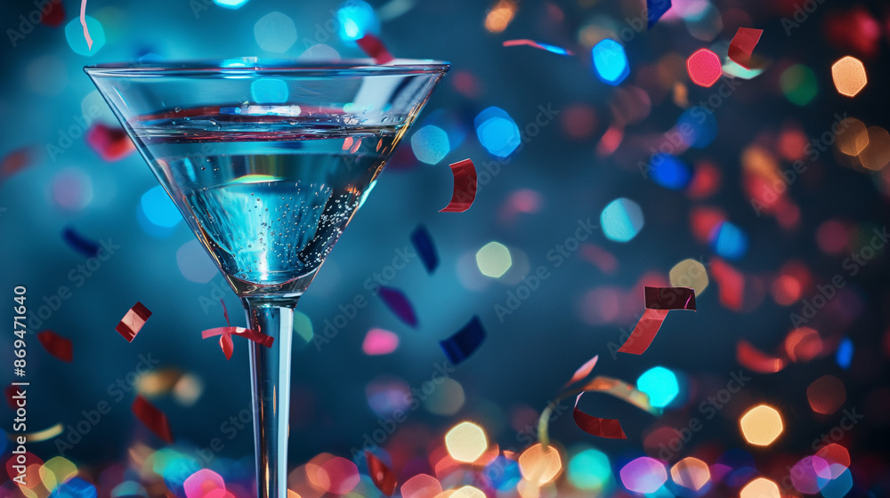 glass with drinks on beautiful background glass with drinks on beautiful background