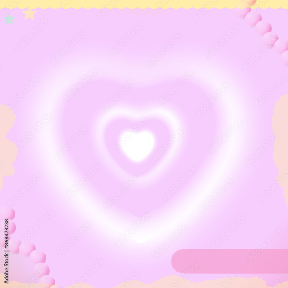 Gradient Pastel Purple Heart Background | Vector Illustration Gradient Pastel Purple Heart Background | Vector Illustration