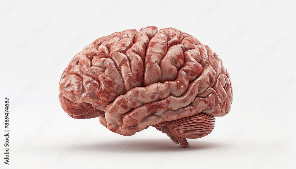 Human Brain Anatomical Illustration Human Brain Anatomical Illustration